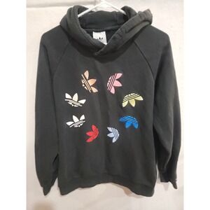 Adidas Originals Shattered Trefoil Black Hoodie H37732 Men M / Women L No Size
